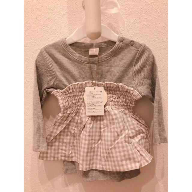 テータテート  新品 チュニック バースデイ キッズ/ベビー/マタニティのキッズ服女の子用(90cm~)(Tシャツ/カットソー)の商品写真