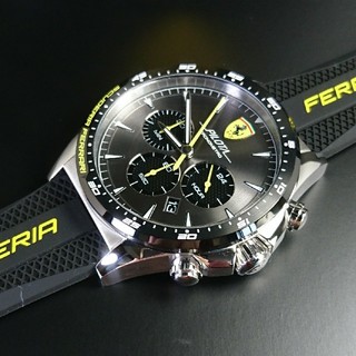 フェラーリ(Ferrari)の新品★最新New☆国内未販売☆スクーデリア∮フェラーリ〝ピロータ〟最上級モデル♪(腕時計(アナログ))