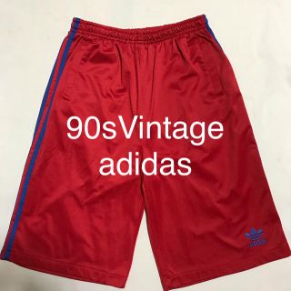 アディダス(adidas)の90sヴィンテージ adidas ジャージ ハーフパンツ トラックジャージ(ショートパンツ)