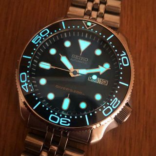 セイコー(SEIKO)のSEIKO SKX009 ネイビーボーイ  改‼️(腕時計(アナログ))