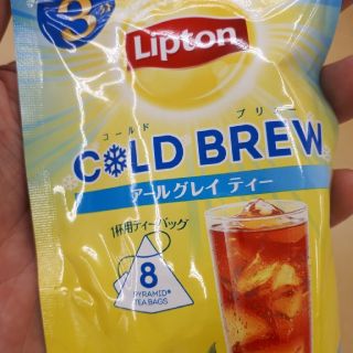 リプトン 水出し紅茶 アールグレイティー8パック入り1袋×4個(茶)