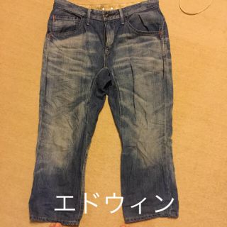 エドウィン(EDWIN)のエドウィン 7分丈デニムパンツ(ショートパンツ)