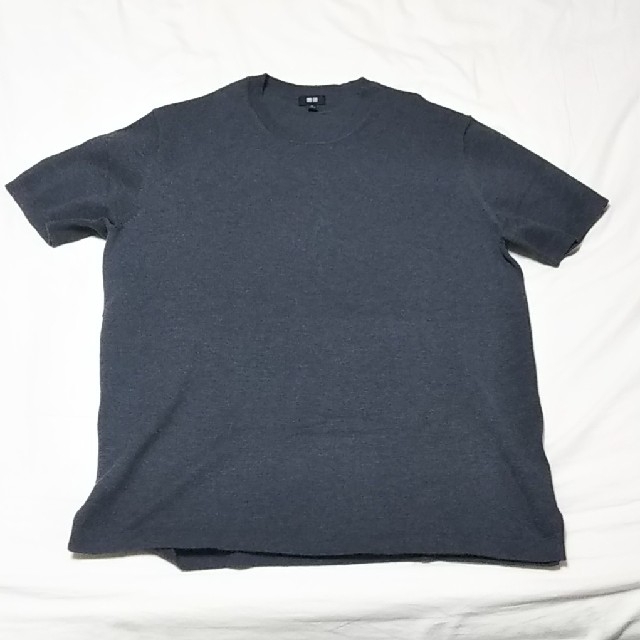 UNIQLO(ユニクロ)の半袖ニット メンズのトップス(Tシャツ/カットソー(半袖/袖なし))の商品写真