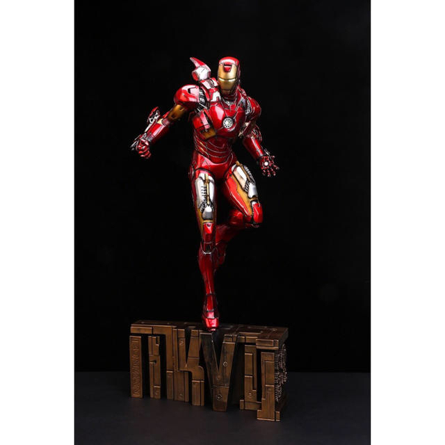 アイアンマン マーク7 1/4 塗装済完成品 アベンジャー 檢索：ホットトイズ