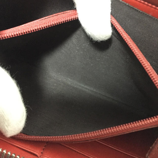 SAINT LAURENT - イヴサンローラン 赤 YSL 長財布 パテント SAINT LAURENT - イヴサンローラン 赤 YSL 長財布 パテント