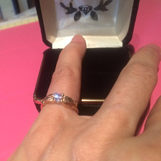 ブラックヒル・ダイヤモンド™の指輪 レディースのアクセサリー(リング(指輪))の商品写真