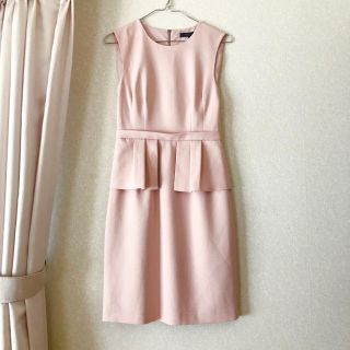 ビーシービージーマックスアズリア(BCBGMAXAZRIA)のBCBGMAXAZRIA ペプラムワンピース 02(S)(ひざ丈ワンピース)