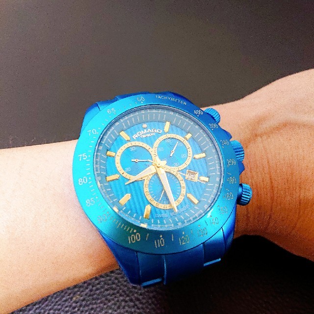 ROMAGO DESIGN(ロマゴデザイン)のROMAGO  DESIGN腕時計♥️ メンズの時計(腕時計(アナログ))の商品写真