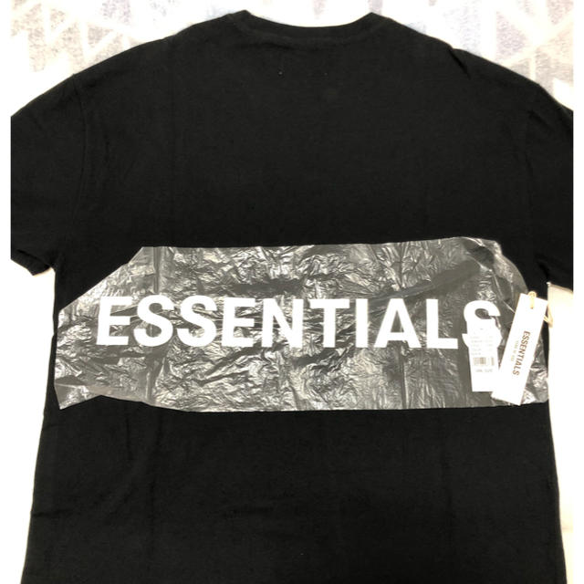 FEAR OF GOD - fog essentials フィアオブゴッド Tシャツ ブラック サイズS