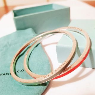 ティファニー(Tiffany & Co.)の激レア！ティファニー Tiffany バングル 2点セット(ブレスレット/バングル)