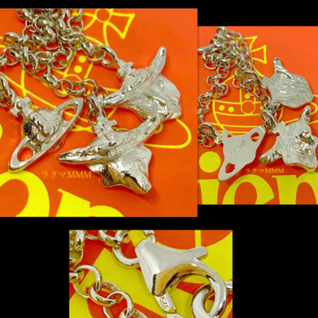 Vivienne Westwood(ヴィヴィアンウエストウッド)のアニマル オーブ ネックレス／silver 925 レディースのアクセサリー(ネックレス)の商品写真