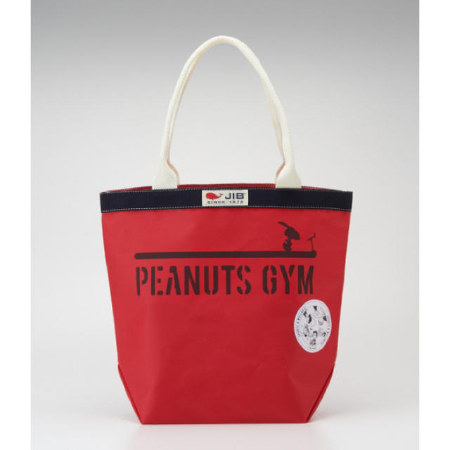 JIB PEANUTS コラボ バケツトートバックM 赤 阪急本店限定-eastgate.mk