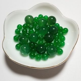 Melyさま専用 グリーンアゲート ブルーメノウ (各種パーツ)