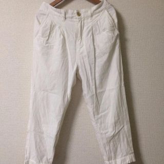 グローバルワーク(GLOBAL WORK)の＊ white pants ＊(チノパン)