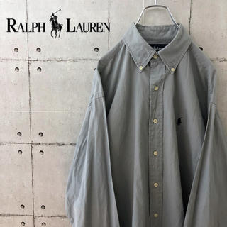 ラルフローレン(Ralph Lauren)の【レア】90s  ラルフローレン BDシャツ グレー(シャツ)