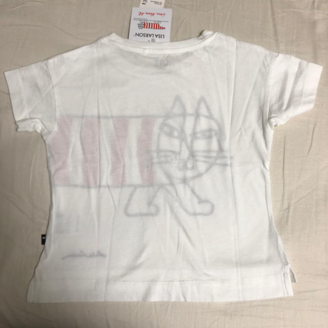 Lisa Larson(リサラーソン)の新品未使用 LISA LARSON × UNIQLO 半袖Tシャツ  キッズ/ベビー/マタニティのキッズ服女の子用(90cm~)(Tシャツ/カットソー)の商品写真