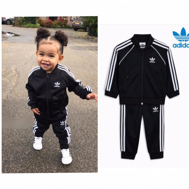adidas - 新品 ベビー アディダス ジャージ 上下セット