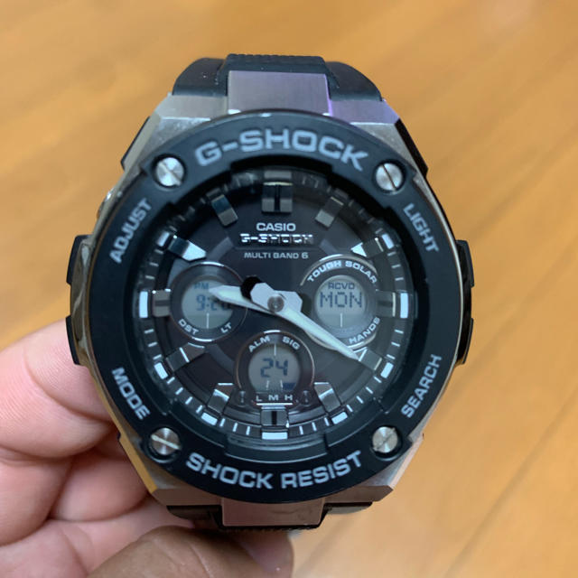 G-SHOCK GSTーw３００-1AJ腕時計(アナログ)