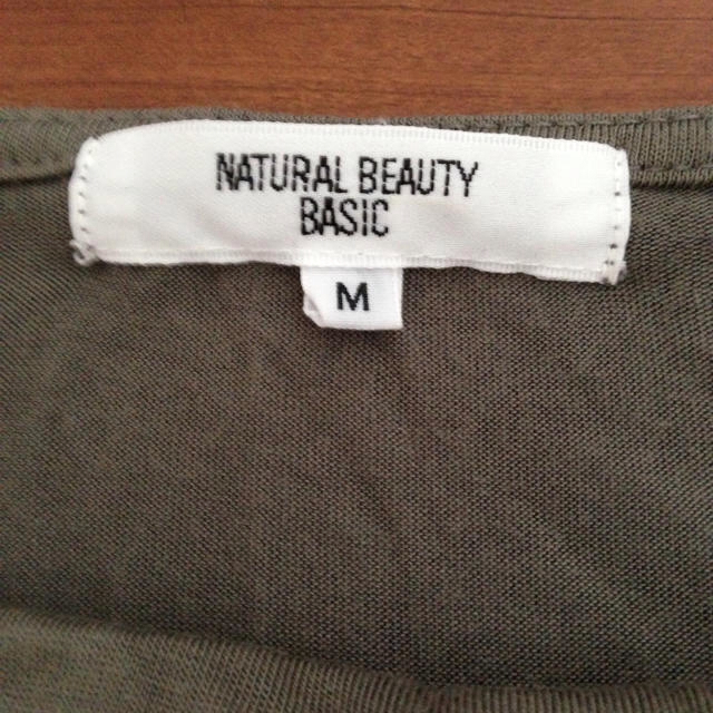 NATURAL BEAUTY BASIC(ナチュラルビューティーベーシック)のNaturabeauty basic レディースのトップス(カットソー(長袖/七分))の商品写真