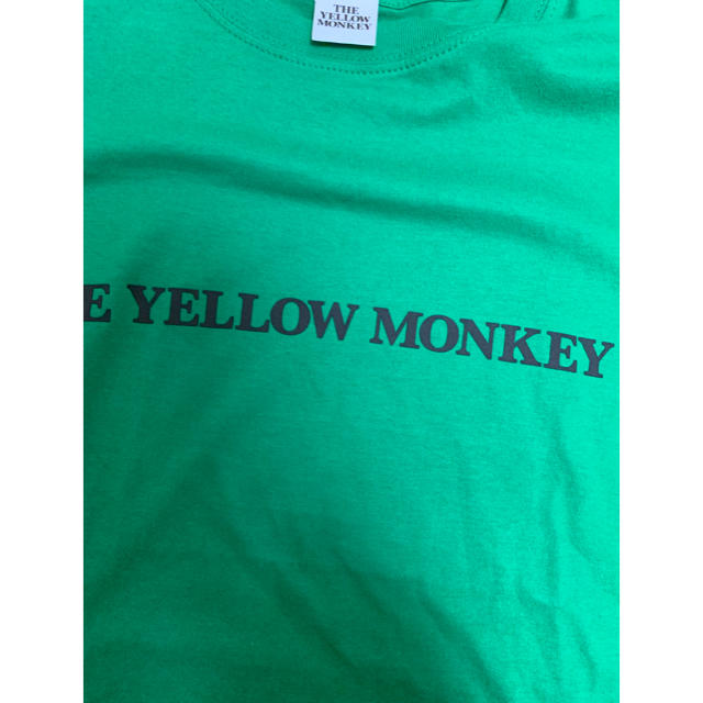 激安！THE YELLOW MONKEY 緑 Tシャツ  イエモン メンズのトップス(Tシャツ/カットソー(半袖/袖なし))の商品写真