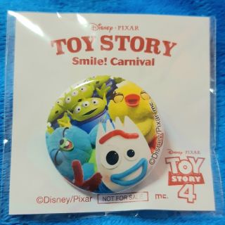 トイストーリー(トイ・ストーリー)の★非売品★ トイストーリー4缶バッジ(バッジ/ピンバッジ)