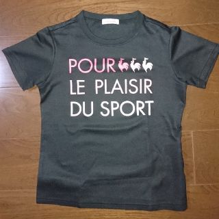 ルコックスポルティフ(le coq sportif)のle coq sportif 黒のTシャツ(Tシャツ(半袖/袖なし))