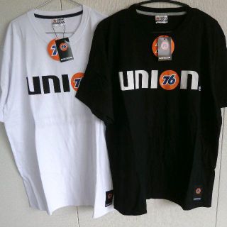 セブンティーシックスルブリカンツ(76 Lubricants)の２枚　UNION７６　新品　３Ｌ　ビッグＴシャツ 　ルブリカンツ　白　ホワイト(Tシャツ/カットソー(半袖/袖なし))