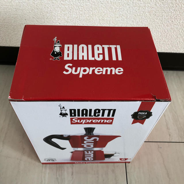 Supreme(シュプリーム)のシュプリーム Supreme/Bialetti Moka Express ① スマホ/家電/カメラの調理家電(エスプレッソマシン)の商品写真