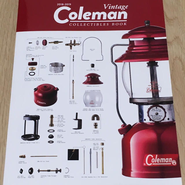 Coleman(コールマン)のヴィンテージ・コールマン・コレクタブル・ブック 新品 スポーツ/アウトドアのアウトドア(ライト/ランタン)の商品写真