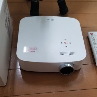 エルジーエレクトロニクス(LG Electronics)のLG電子　プロジェクター　CineBeam  [ホワイト]

(プロジェクター)