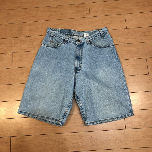 Levi's(リーバイス)の希少 90s ビンテージ USA製 リーバイス 560 バギー デニム ショーツ メンズのパンツ(ショートパンツ)の商品写真