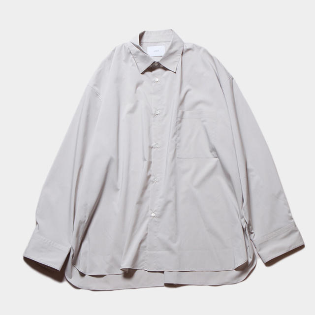 stein 19AW OVERSIZED DOWN PAT SHIRT