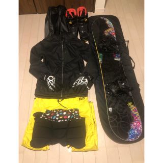 ボルコム(volcom)のスノーボードウェアブーツフルセット(ボード)