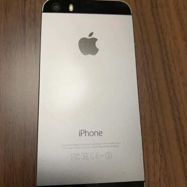 iPhone(アイフォーン)のiPhone5s SpaceGray 32GB Softbank  Apple スマホ/家電/カメラのスマートフォン/携帯電話(スマートフォン本体)の商品写真