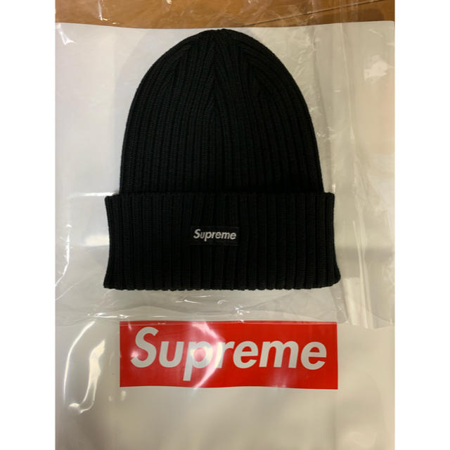 Supreme overdyed beanie 黒 - ニット帽/ビーニー