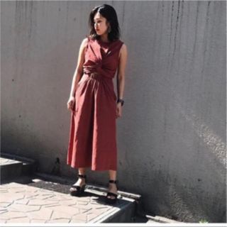 スライ(SLY)のSLY TWIST ノースリ 2WAY DRESS(ロングワンピース/マキシワンピース)