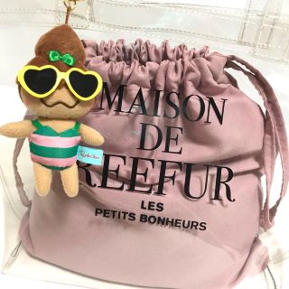 メゾンドリーファー(Maison de Reefur)のMAISON DE REEFUR クリアビニールバック 梨花ちゃん人形付き(トートバッグ)