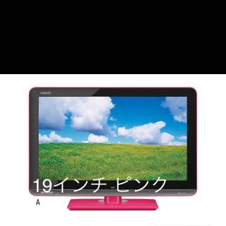 SHARP アクオス 19インチテレビ(テレビ)