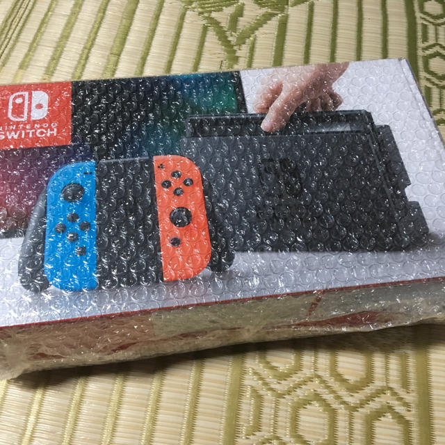 新品未開封 任天堂スイッチ 本体 クーポン付き 店舗印なし switch ネオンゲームソフト/ゲーム機本体