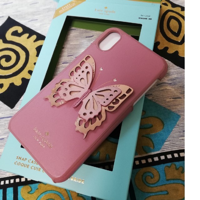 kate spade new york(ケイトスペードニューヨーク)ののん様専用 新品未使用◆kate spade iphone XRケース 蝶々 スマホ/家電/カメラのスマホアクセサリー(iPhoneケース)の商品写真