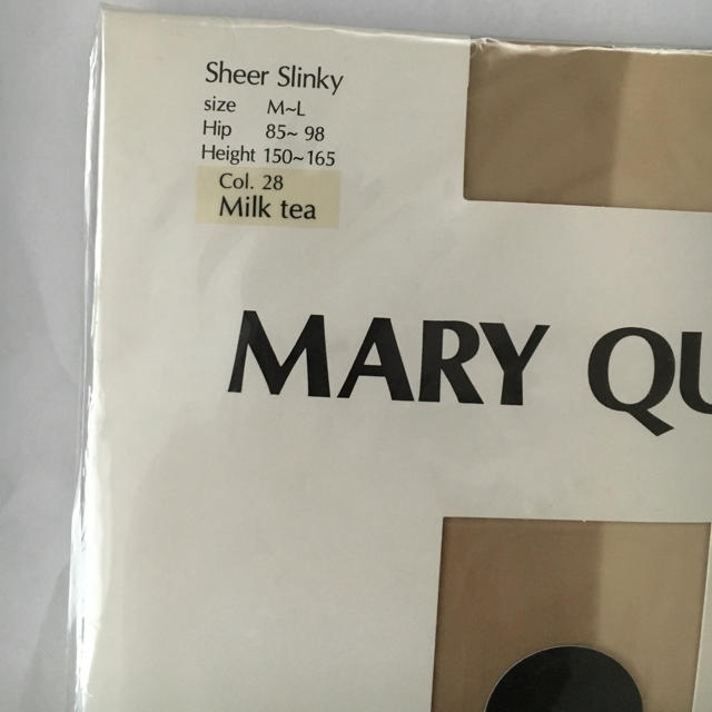 MARY QUANT(マリークワント)のMARY QUANT  ストッキング レディースのレッグウェア(タイツ/ストッキング)の商品写真