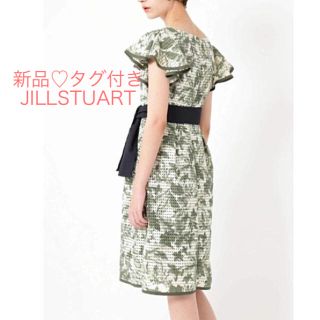 ジルスチュアート(JILLSTUART)の新品♡定価29160円 ジルスチュアートワンピース グリーン サイズ0、2、4(その他)