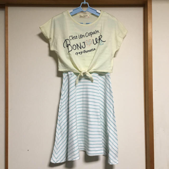 pom ponette(ポンポネット)のワンピース キッズ/ベビー/マタニティのキッズ服女の子用(90cm~)(その他)の商品写真