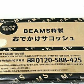 ビームス(BEAMS)の
BEAMS特製おでかけサコッシュ
(ファッション)