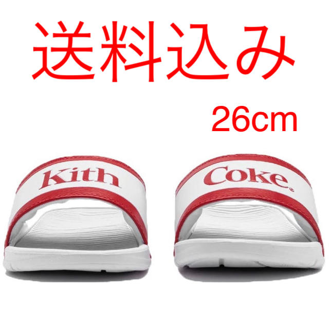 Kith Coca Cola Slides US8 26cm 日本未発売サンダル