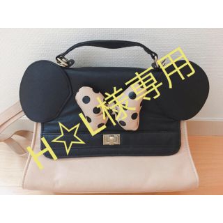 ディズニー(Disney)の【H☆L様専用】新品未使用 ディズニー ミニー バック(ハンドバッグ)