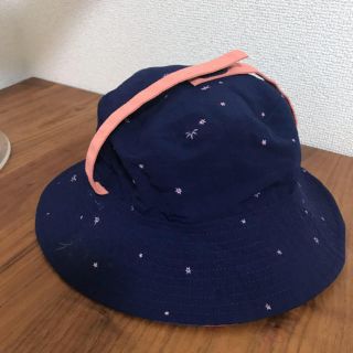 パタゴニア(patagonia)のキッズ パタゴニア リバーシブルハット(帽子)