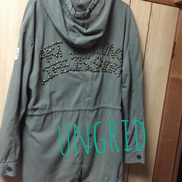 Ungrid(アングリッド)のungrid スタッズモッズコート レディースのジャケット/アウター(モッズコート)の商品写真