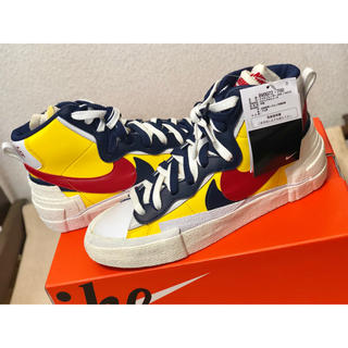 ナイキ(NIKE)のsacai × NIKE BLAZER MID(スニーカー)