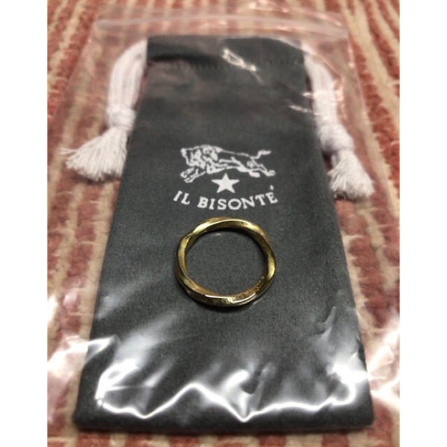 IL BISONTE(イルビゾンテ)のILBISONTE TWIST RING ゴールドカラー レディースのアクセサリー(リング(指輪))の商品写真